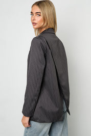 The Pinstripe Blazer