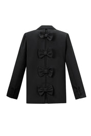 Blazer with bow