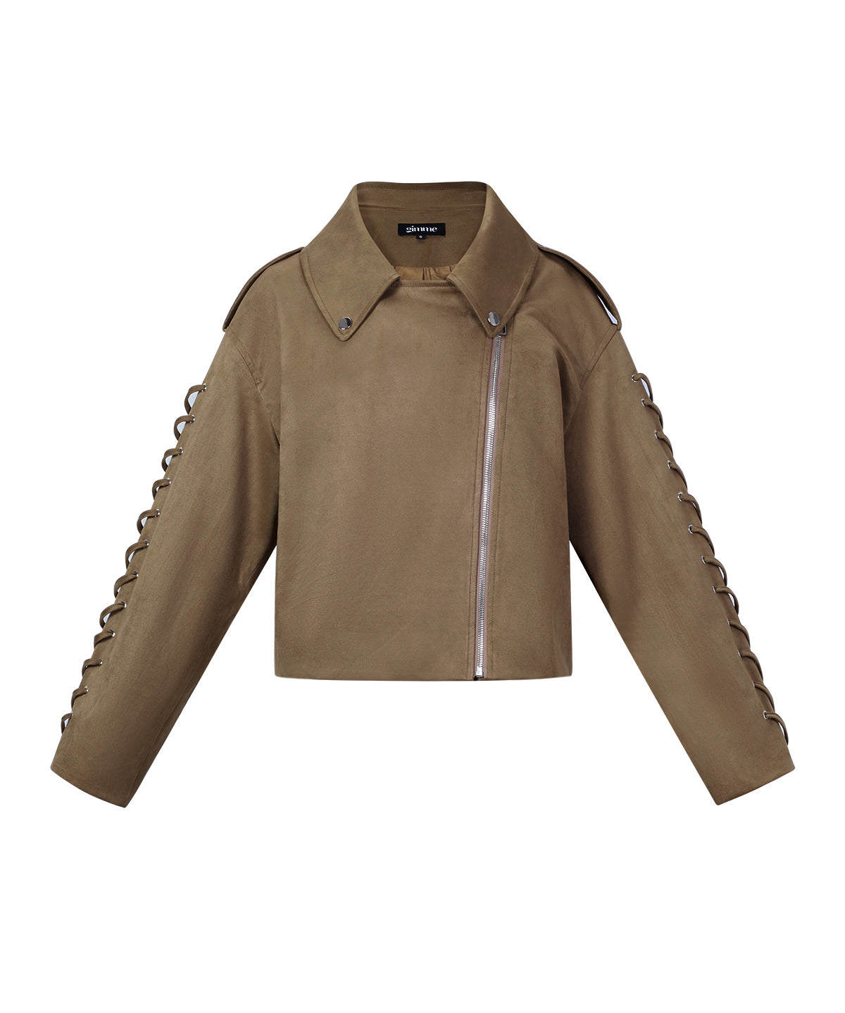 Laced Suede Jacket