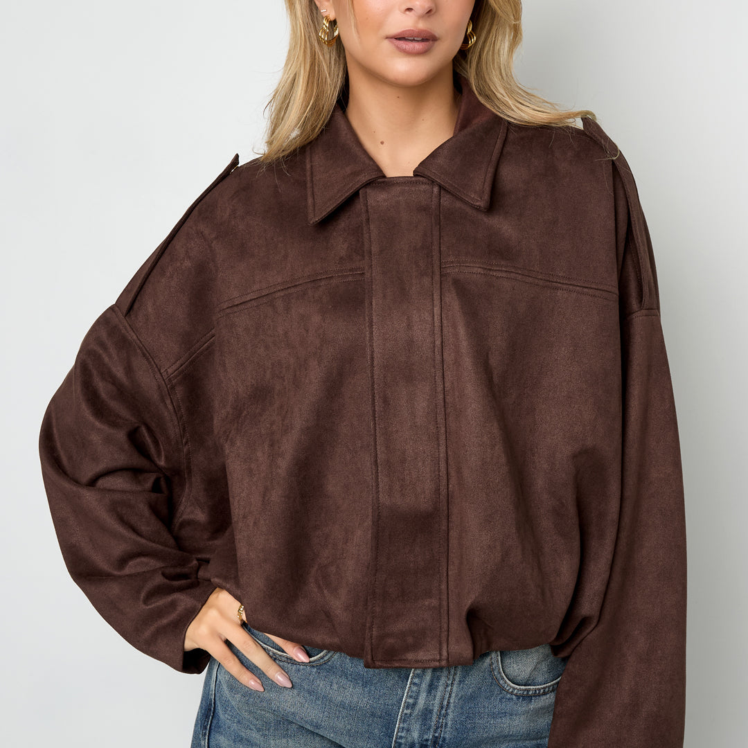 Suede Kylie Jacket